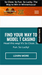 Mobile Screenshot of modeltcasino.com